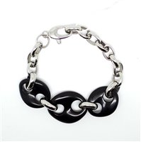 Bracciale Morellato Donna Saint Tropez in Acciaio Onice SIK12 - SIK12